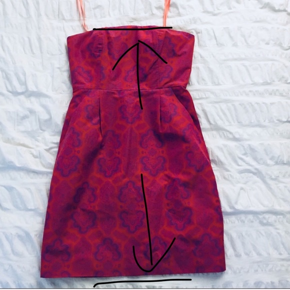 J Crew strapless cocktail dress - Picture 4 of 4